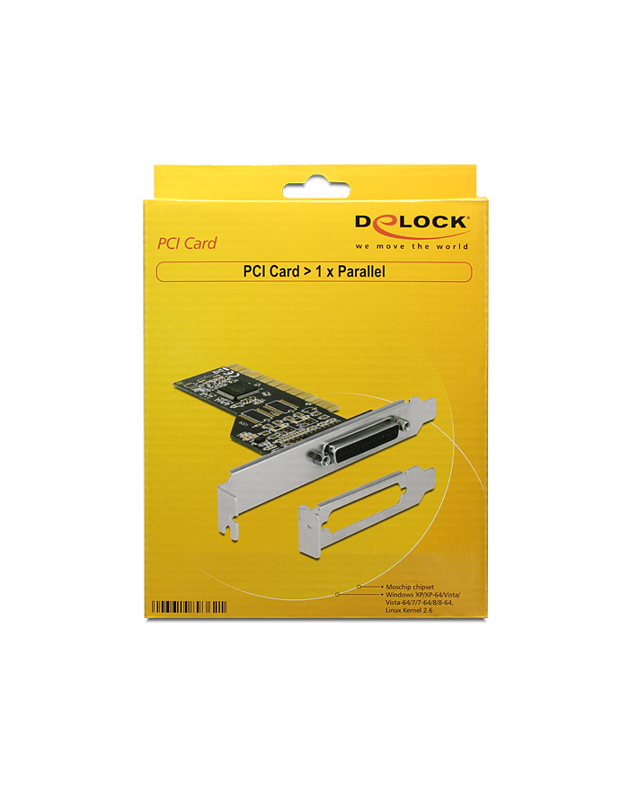 Delock Karta PCI LPT (DB25) x1 + Low Profile główny