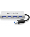 RaidSonic Icy Box 4xPort USB 3.0 Hub, Srebny - nr 8