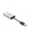 RaidSonic Icy Box 4xPort USB 3.0 Hub, Srebny - nr 4