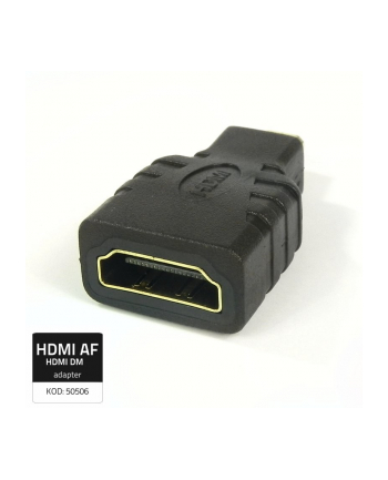 Qoltec Przejściówka HDMI żeńska/ Micro HDMI męska