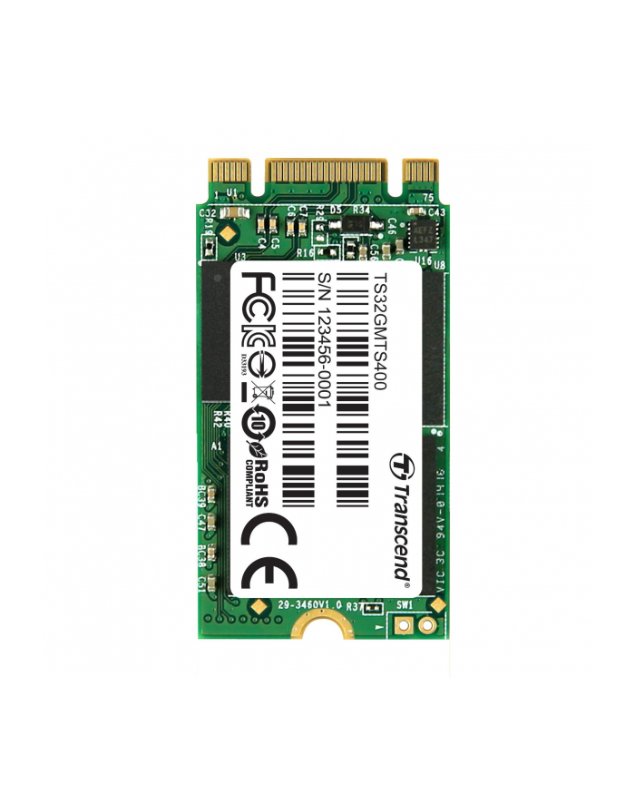 Transcend SSD M.2 2242 SATA 6GB/s, 32GB, MLC (read/write; 260/40MB/s) główny