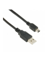 4World Kabel USB 2.0 AM / BM mini, 1,8m, czarny - nr 2