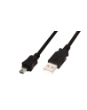 Assmann Kabel połączeniowy USB2.0 Canon Typ USB A/miniUSB B(5pinów), M/M czarny 1m - nr 5