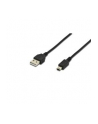 Assmann Kabel połączeniowy USB2.0 Canon Typ USB A/miniUSB B(5pinów), M/M czarny 1.0m - nr 14