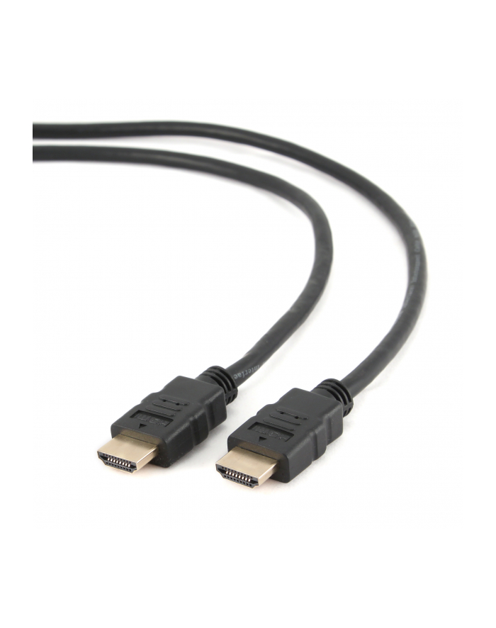 Gembird kabel monitorowy HDMI/HDMI (V1.4) CCS, H.Speed Eth 1.8m, pozł. końcówki główny