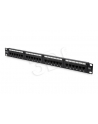 Patch panel Digitus 19'' 24-portowy UTP kat. 5E, z półką - nr 7