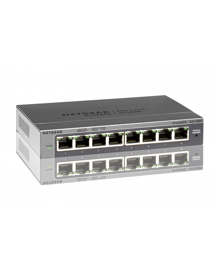 Netgear ProSafe Plus 8-Port Gigabit Switch v3 (management via PC utility) główny