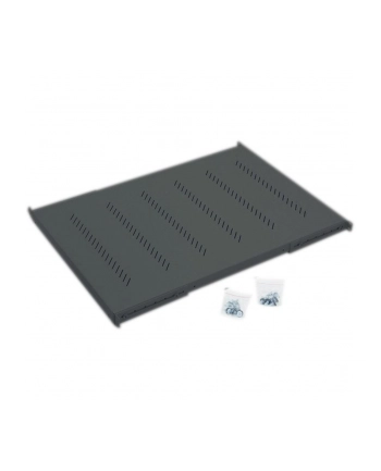 Triton półka do szafy 19 RAB-UP-750-H4 (1U głębokość 750mm maxymalna ładowność 150kg kolor czarny RAL 9005)