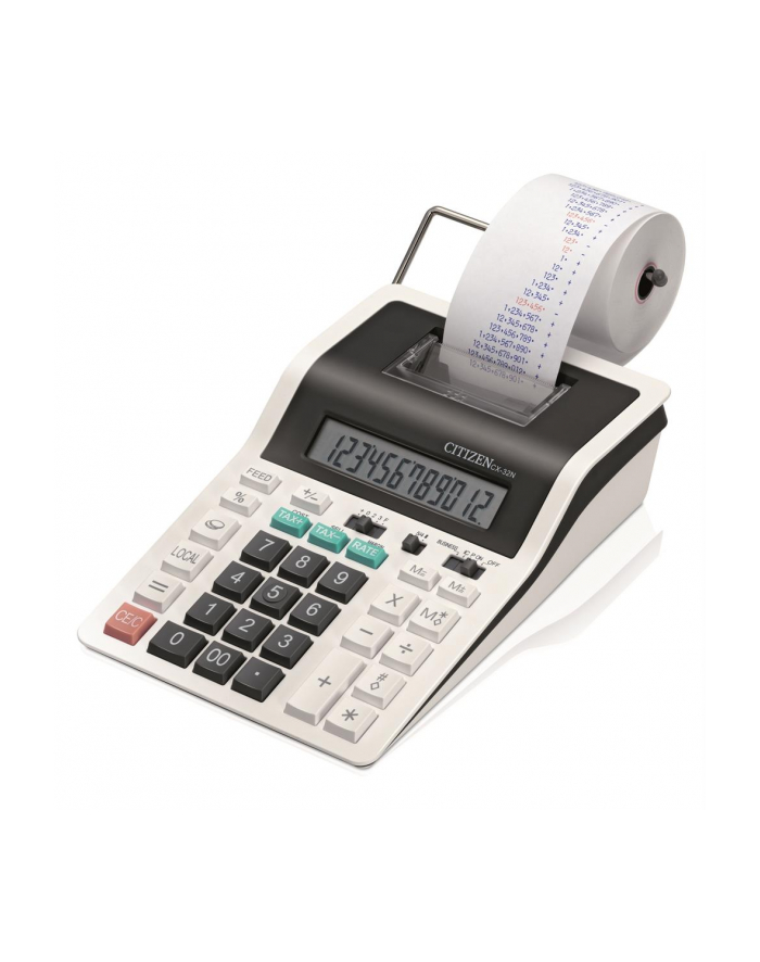 Kalkulator CITIZEN CX32N, 12-to poz.,konwersja walut, Koszt-Sprzedaż-Marża główny