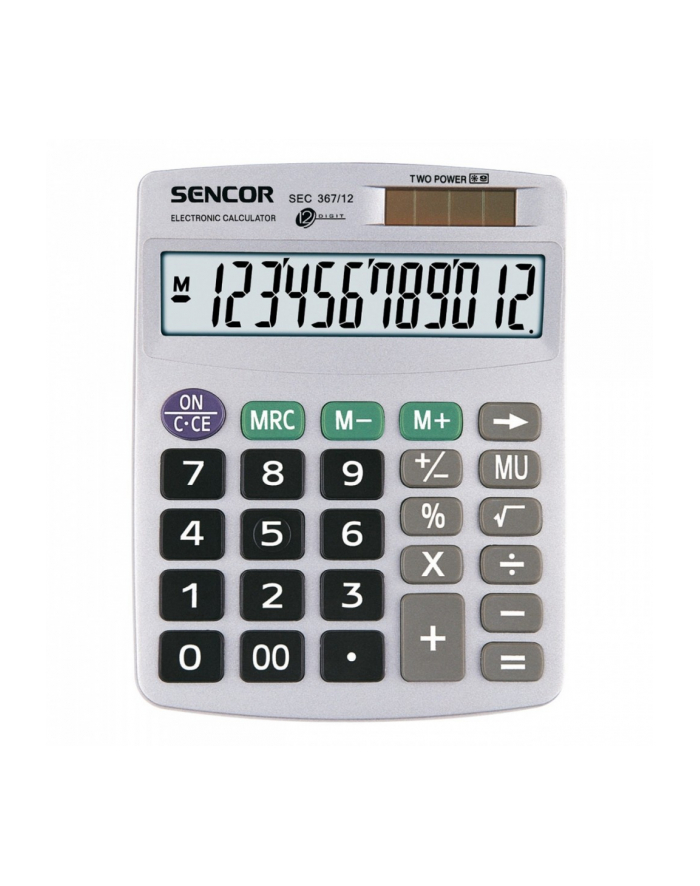 Kalkulator SENCOR 12 znaków - SEC 367/12 główny