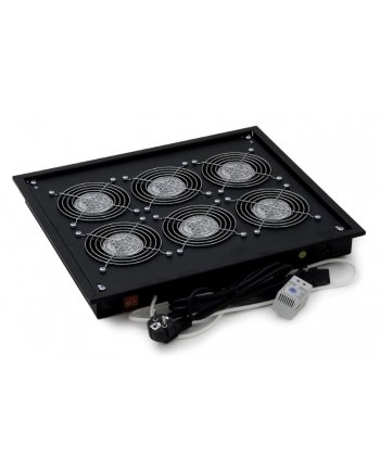 Triton panel wentylacyjny z termostatem RAB-CH-X05-X3  6x wentylator 230V/60W  sufitowo-podłogowy  kolor czarny RAL 9005)