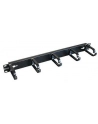 Triton organizer kabli 19  RAB-VP-X13 ( 1U  5 haczyków  kolor czarny RAL 9005) - nr 10