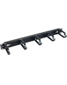 Triton organizer kabli 19  RAB-VP-X13 ( 1U  5 haczyków  kolor czarny RAL 9005) - nr 13