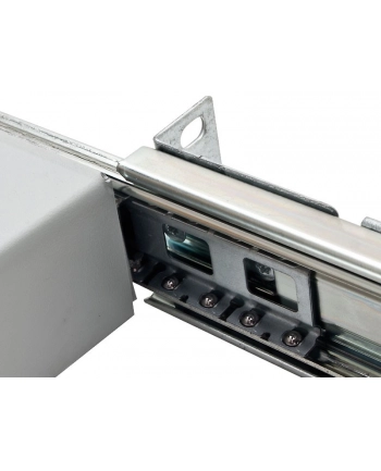 Triton półka do szafy 19  RAC-UP-X19-A1 (1U  głębokość 650mm  maxymalna ładowność 45kg  kolor jasnoszary RAL 7035  wysuwana)