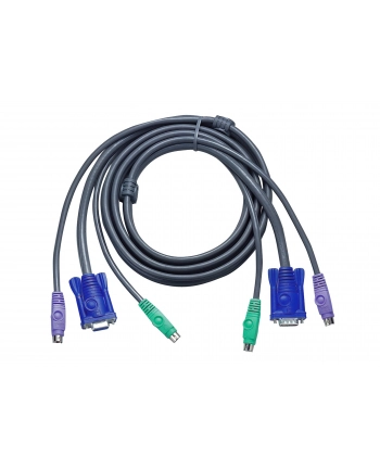 ATEN Kabel 2L-1003P/C 2x SVGA+klawPS+myszPS  3.0m