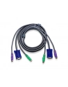 ATEN 2L-5002P/C Kabel 2x SVGA+klawPS+myszPS  1.8m Light - nr 10
