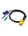 ATEN 2L-5202P Kabel HD15 - SVGA + myszPS + klawPS  2.0m - nr 12