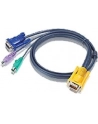 ATEN 2L-5202P Kabel HD15 - SVGA + myszPS + klawPS  2.0m - nr 28