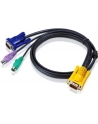 ATEN 2L-5202P Kabel HD15 - SVGA + myszPS + klawPS  2.0m - nr 29