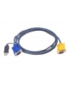 ATEN 2L-5202UP Kabel HD15 - SVGA   mysz   klawUSB  2.0m - nr 42