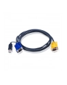 ATEN 2L-5203UP Kabel HD15 - SVGA + mysz + klawUSB  3.0m - nr 38