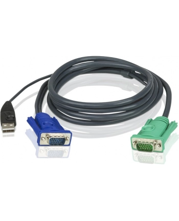 ATEN 2L-5203U Kabel HD15 - SVGA + mysz + klawUSB 3.0m