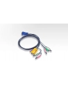 ATEN 2L-5302P Kabel HD15 - SVGA + myszPS + klawPS +  Audio 1.8m - nr 11