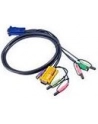 ATEN 2L-5302P Kabel HD15 - SVGA + myszPS + klawPS +  Audio 1.8m - nr 20