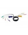 ATEN 2L-5302P Kabel HD15 - SVGA + myszPS + klawPS +  Audio 1.8m - nr 25