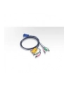ATEN 2L-5302P Kabel HD15 - SVGA + myszPS + klawPS +  Audio 1.8m - nr 26
