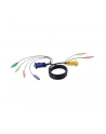 ATEN 2L-5302P Kabel HD15 - SVGA + myszPS + klawPS +  Audio 1.8m - nr 9