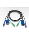 ATEN 2L-5002P/C Kabel 2x SVGA+klawPS+myszPS  1.8m Light - nr 14