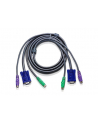 ATEN 2L-5003P/C Kabel 2x SVGA+klawPS+myszPS  3.0m Light - nr 15