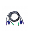 ATEN 2L-5003P/C Kabel 2x SVGA+klawPS+myszPS  3.0m Light - nr 18