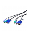 ATEN 2L-5003P/C Kabel 2x SVGA+klawPS+myszPS  3.0m Light - nr 19