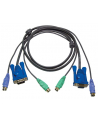 ATEN 2L-5003P/C Kabel 2x SVGA+klawPS+myszPS  3.0m Light - nr 2