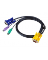 ATEN 2L-5202P Kabel HD15 - SVGA + myszPS + klawPS  2.0m - nr 16