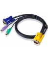ATEN 2L-5202P Kabel HD15 - SVGA + myszPS + klawPS  2.0m - nr 19