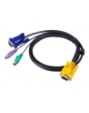 ATEN 2L-5202P Kabel HD15 - SVGA + myszPS + klawPS  2.0m - nr 24