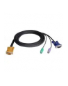 ATEN 2L-5202P Kabel HD15 - SVGA + myszPS + klawPS  2.0m - nr 36