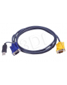 ATEN 2L-5202UP Kabel HD15 - SVGA + mysz + klawUSB  2.0m - nr 8