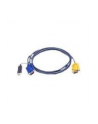 ATEN 2L-5202UP Kabel HD15 - SVGA + mysz + klawUSB  2.0m - nr 10