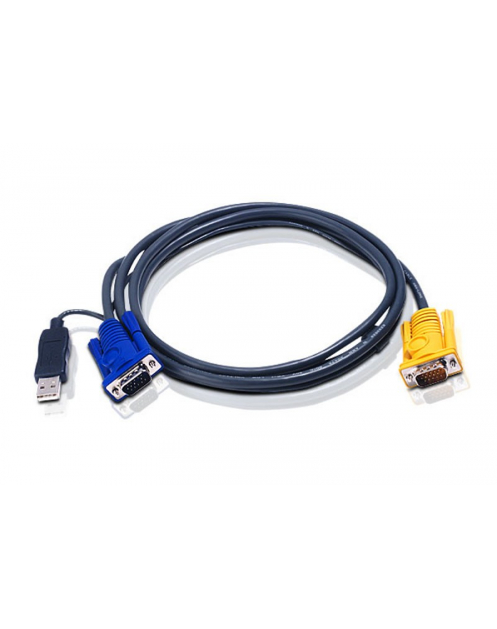 ATEN 2L-5202UP Kabel  SVGA klawPS myszPS / USB 1.8m główny