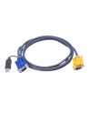 ATEN 2L-5202UP Kabel  SVGA klawPS myszPS / USB 1.8m - nr 4