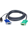 ATEN 2L-5202U Kabel HD15 - SVGA + mysz + klawUSB  2.0m - nr 46