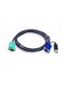 ATEN 2L-5202U Kabel HD15 - SVGA + mysz + klawUSB  2.0m - nr 51