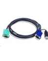 ATEN 2L-5202U Kabel HD15 - SVGA + mysz + klawUSB  2.0m - nr 10
