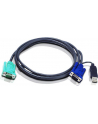 ATEN 2L-5202U Kabel HD15 - SVGA + mysz + klawUSB  2.0m - nr 30