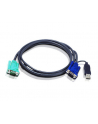 ATEN 2L-5202U Kabel HD15 - SVGA + mysz + klawUSB  2.0m - nr 6