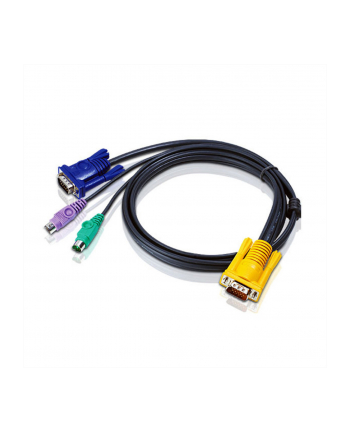 ATEN 2L-5203P Kabel HD15 - SVGA + myszPS + klawPS  3.0m